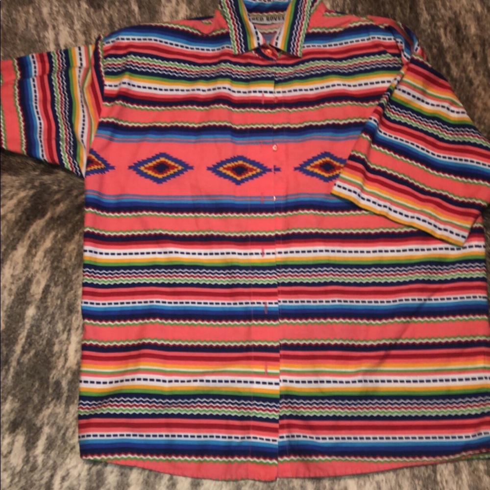 Aztec button down!
